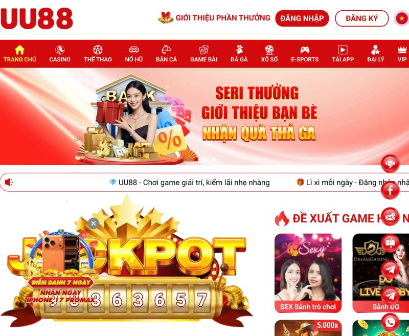 Hướng Dẫn Đăng Ký UU88 Để Bắt Đầu Cá Cược Chuyên Nghiệp 2 Truy cập trang chủ chính thức