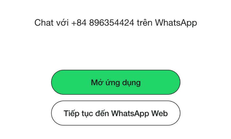 Liên Hệ 3 WhatsApp: Trò chuyện trực tiếp qua số điện thoại chính thức